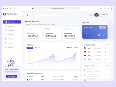 Finance Dashboard Design analytics branding business dashboard finance finance dashboard online banking payments web appliaction web ui