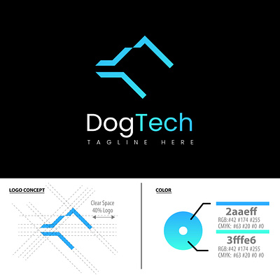 technology logo consept logo logo consept simple logo techno