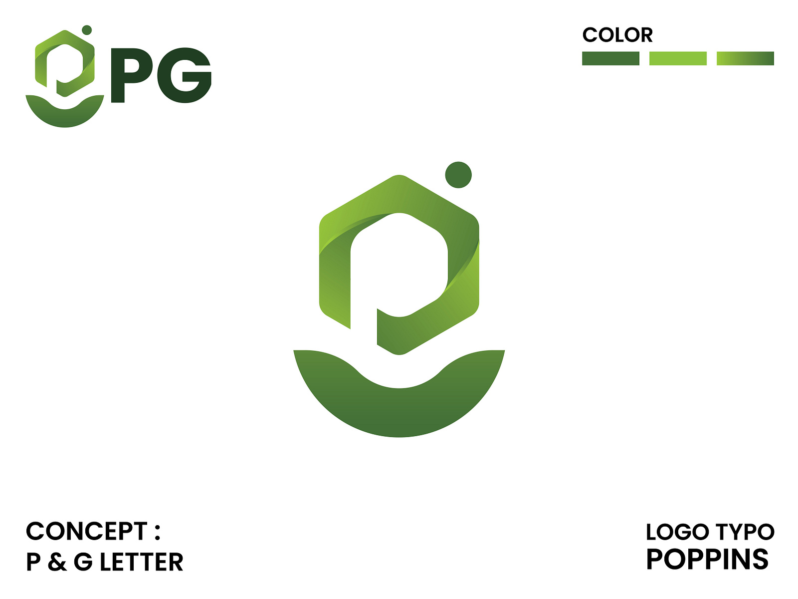 P And G Letter Logo By Shanto Anzuman On Dribbble logo-abstract-letter-p-and-g-line-shape-colorful