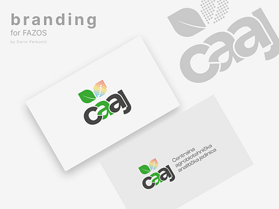 CAAJ for FAZOS - rebranding branding design graphic design logo
