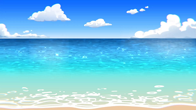 Summer Sea 2d animation beach coast coastline holiday illustration motion design motion graphics ocean retro sea sea spray seashore summer sunset vacation vaporwave water waves