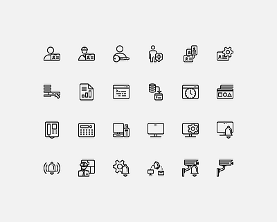 Software Management Iconset app branding graphic design icons iconset logo svg ui vector