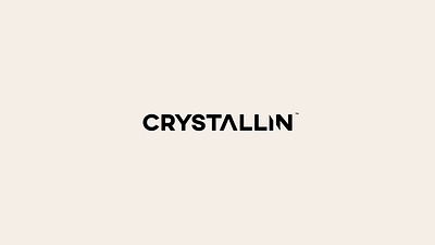 CRYSTALLIN wordmark acute black branding business company creative crystal design diamond graphic design illustration jewelery logo logofolio modern portfolio style vector wordmark