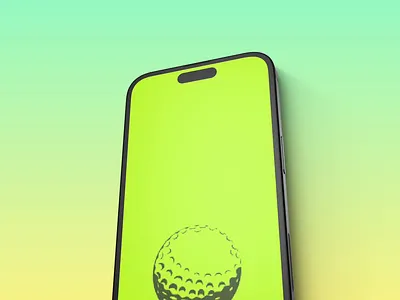 Golf App Onboarding visual identity