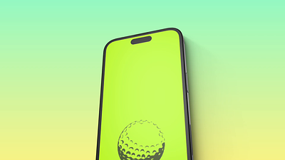 Golf App Onboarding visual identity