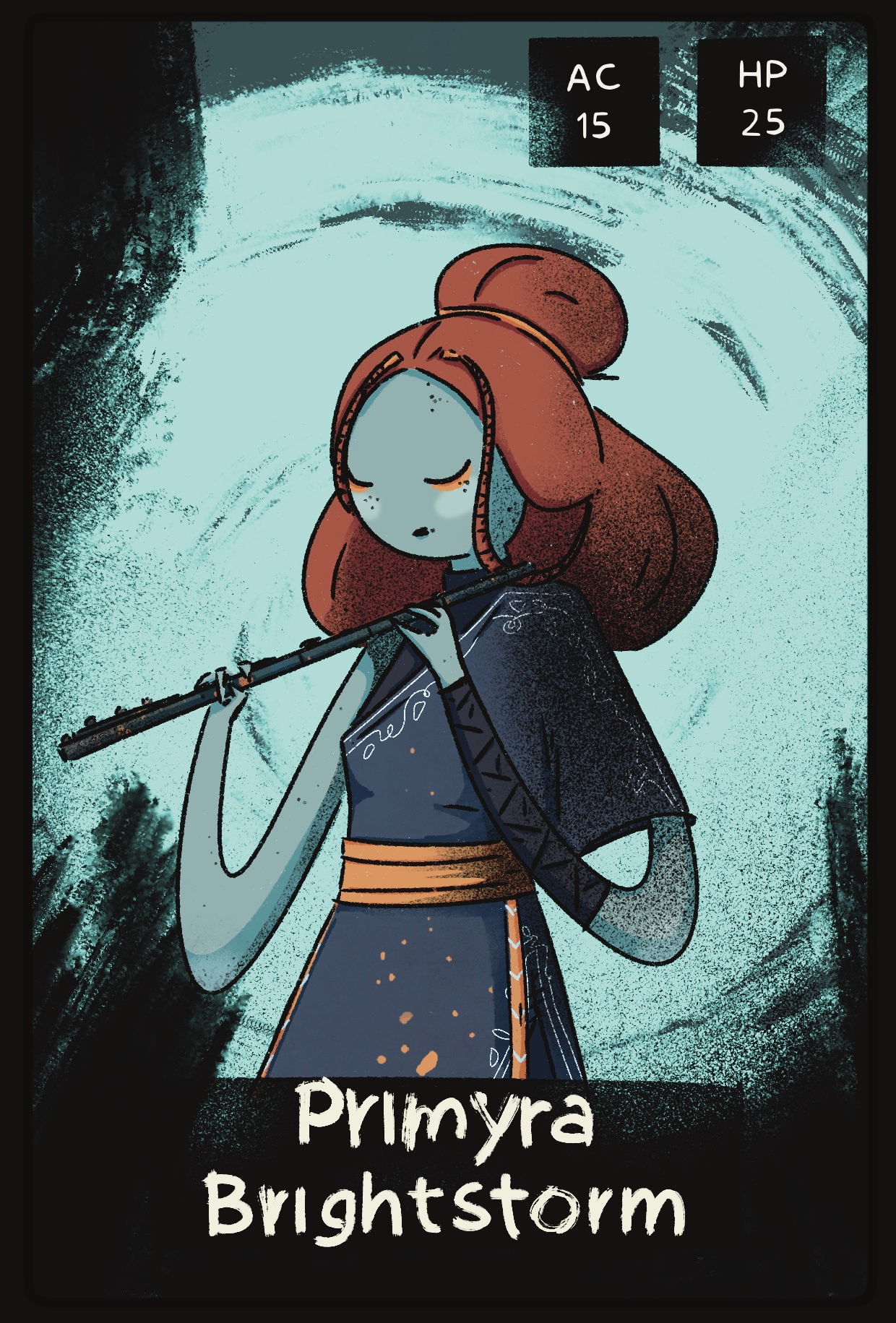 Bard bard character characterart characterdesign dnd dndart fantasy gameart illustration music portrait rpg