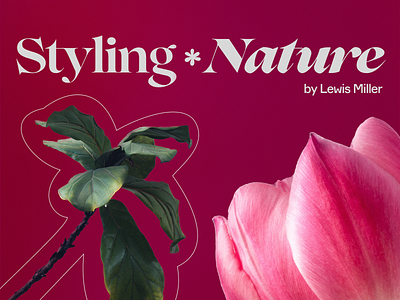 Styling nature: animation animation design fashion floral flower flowers font longread presentation story ui ux web website