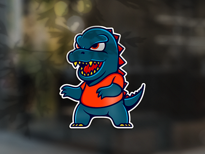 CABDA Expo Mascot Design cartoon dinosaur dinosaur cartoon dinosaur mascot godzilla jurassic logo mascot monster reptile