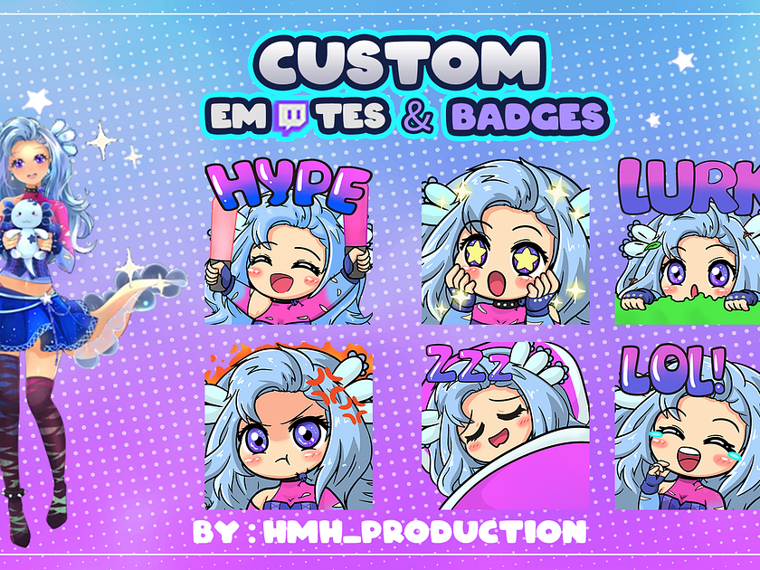 Vtuber Emotes designs, themes, templates and downloadable graphic Vtuber Emotes designs, themes, templates and downloadable graphic