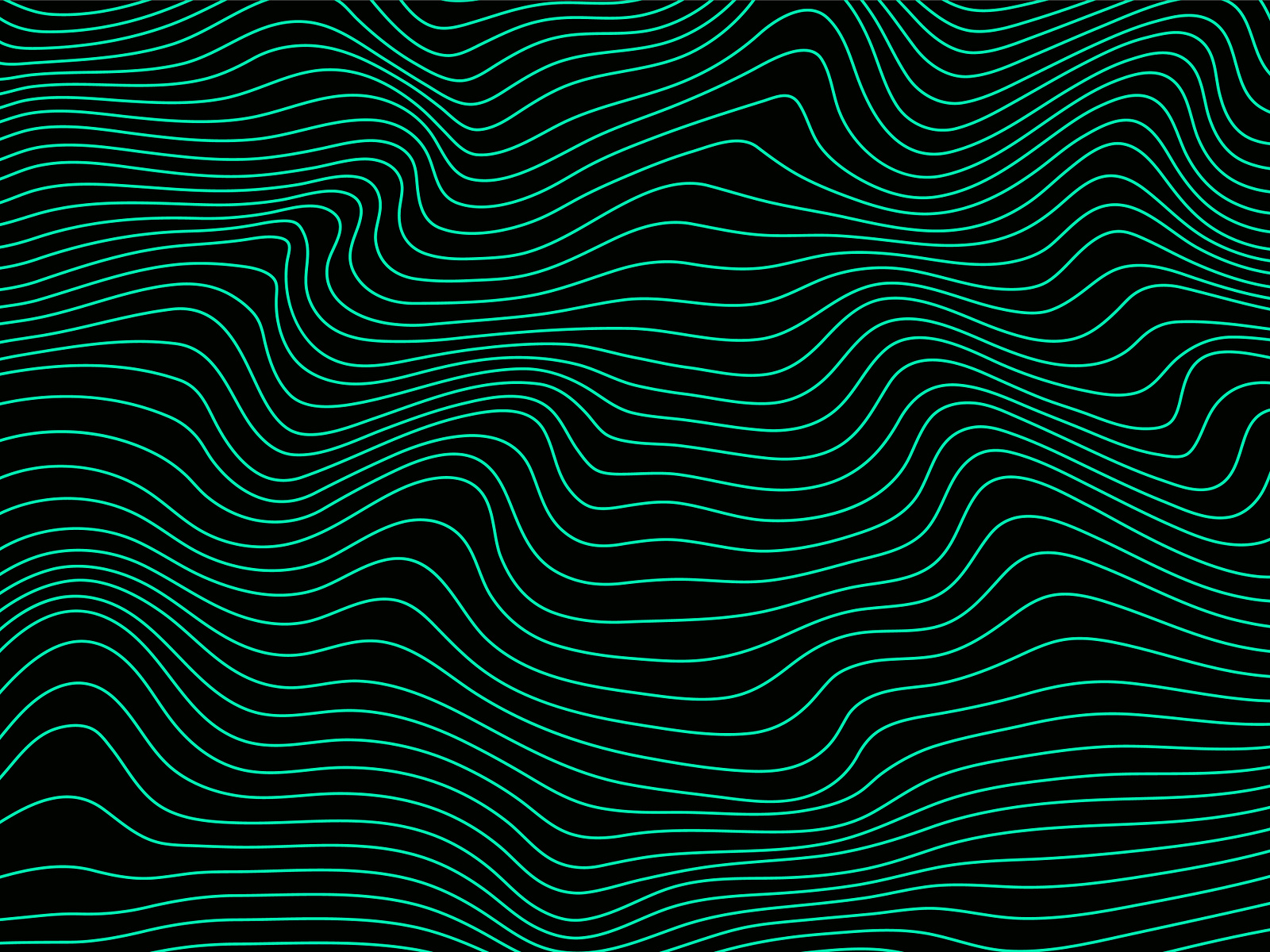 Wireframe dynamic wave by W001X on Dribbble