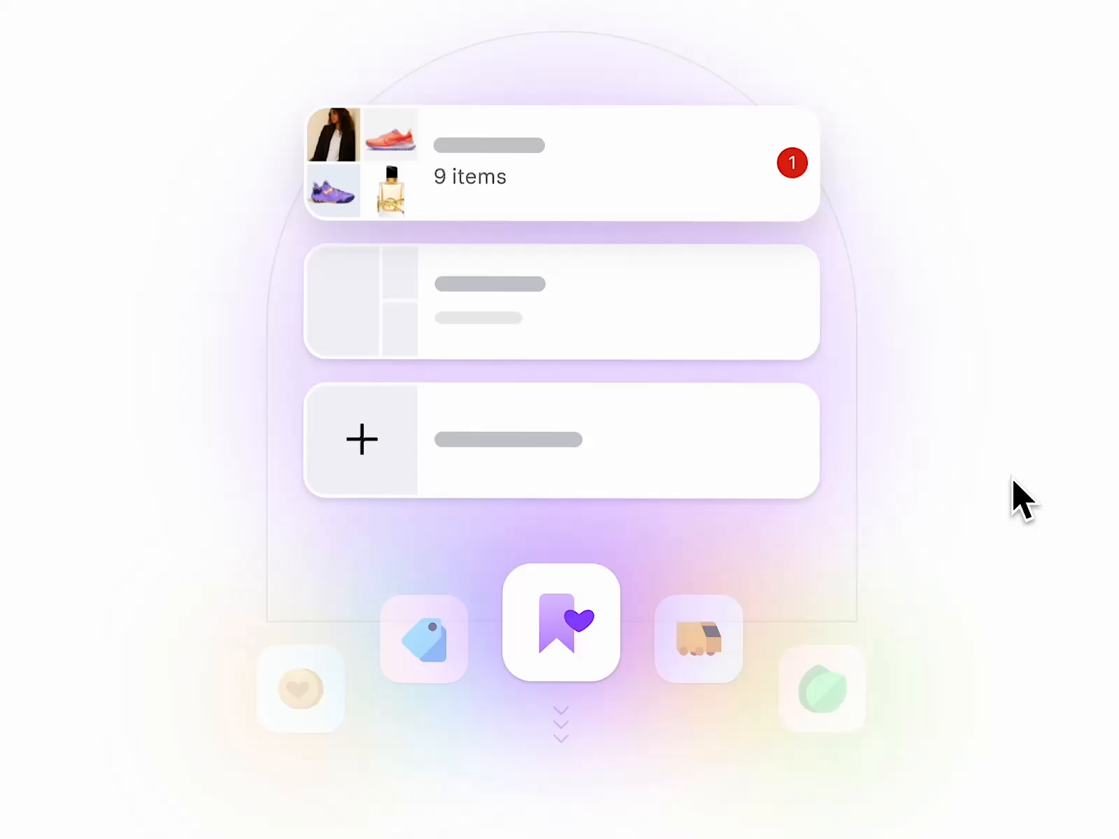Example of Klarna The App Page
