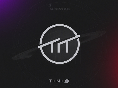 TN Planet Logo Design amazing logo design work animation astronaut brand identity branding designs earth galaxy graphic design graphic elements icon identity illustration logo product design saykatgraphics space typography universe vector