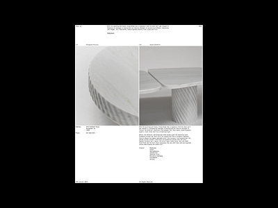 LEJAUT #9 clean design editorial layout minimal typography ui whitespace