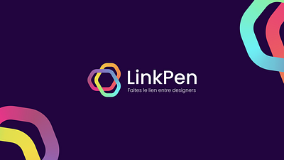 Concept Feature - LinkPen branding concept graphic design logo