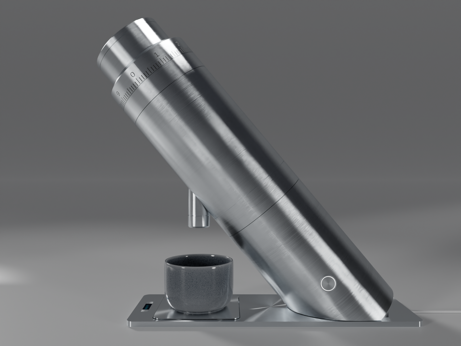 Coffee Grinder 3d 3d animation 3d motion animation blender branding coffee commercial design graphic design illustration logo motion design motion graphics product animation product design product render ui