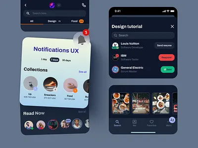 Upgrade Design Skills: App Notification & UI/UX Tutorial alert ui alert ux app notification app notifications cards dark theme design tips mobile mobile app notification ui notifications design notifications ui social tutorial ui ui design ui kit