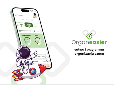 Organeasier time organization app (concept) adhd android app branding concept design icons logo messenger organization timeapp ui ux whatsapp