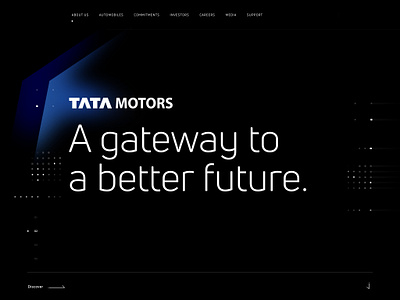 TATA Motors Website Design adobe xd company design motors prototype responsive tata tatamotors trucks ui ux vechicle web website xd