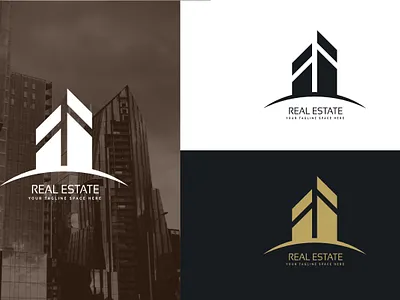 Real-state logo design 3d abstract logo animation branding clean flat logo graphic design logo logos marketing motion graphics real state logo simple symbolic logo ui vector