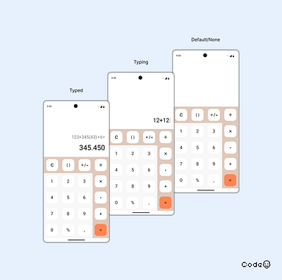 Calculator interface.100 days ui challenges 100 chaleges 3d android animation app application branding calculator design graphic design home illustration ios logo motion graphics ui ux