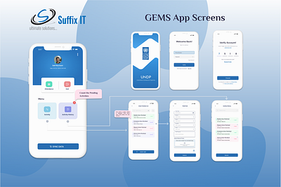 GPS-Based E-Monitoring System app app design branding gps ui