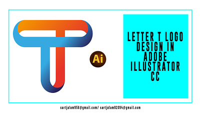 letter T logo design in adobe illustrator cc. 3d adobe illustrator adobe photoshop branding graphic design letter logo logo logo types minimalist logo motion graphics text logo