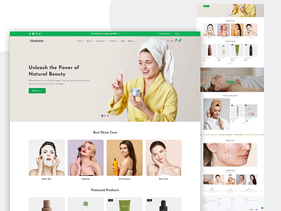 Beauty website designs about us beauty beauty product beauty salon beauty website classic cosmetic website cosmetics cosmetology landing page design makeup modern design skincare skincare website trendy design web web design website website design website landing page