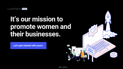 Landing page to boost rural women's business bootstrap css html landing page leanux mvp uxui visual studio code
