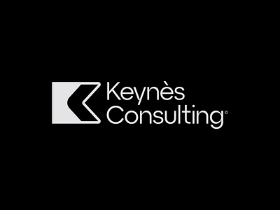 Keynès Consulting branding design finance graphic design illustration logo logotype minimal typography vector