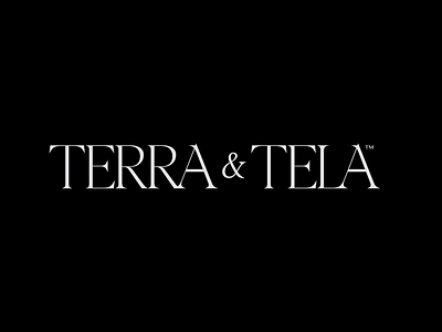 Terra&Tela branding design graphic design illustration logo logotype minimal typography vector