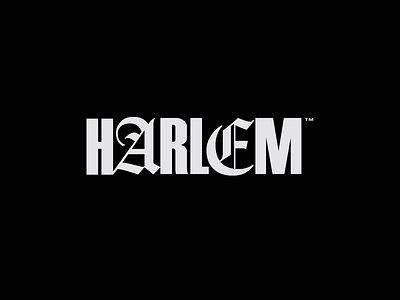 Harlem appareal branding clothing design graffiti graphic design logo logotype minimal store streetware typography
