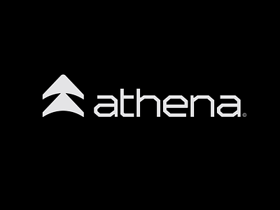 Athena branding design graphic design icon it logo logotype minimal software typography