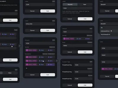 Function modals clean dark mode devtool minimal modals modern playground smart contracts web3 webapp