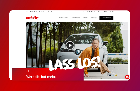 Mobility Neo magazine landingpage online magazine ui ux