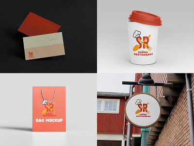SR anuj design designing graphic design logo logo post mockups photoshop sr logo