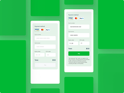 Credit card checkout# dailyui