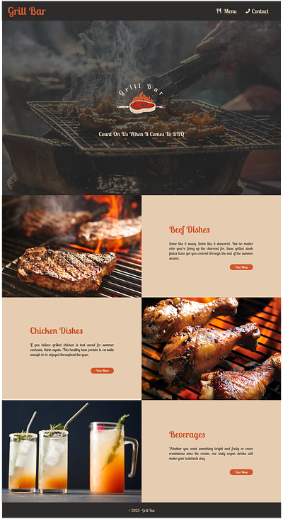 Grill Bar logo ui