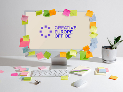 Creative Europe Office andstudio branding design graphic design identity illustration logo vector