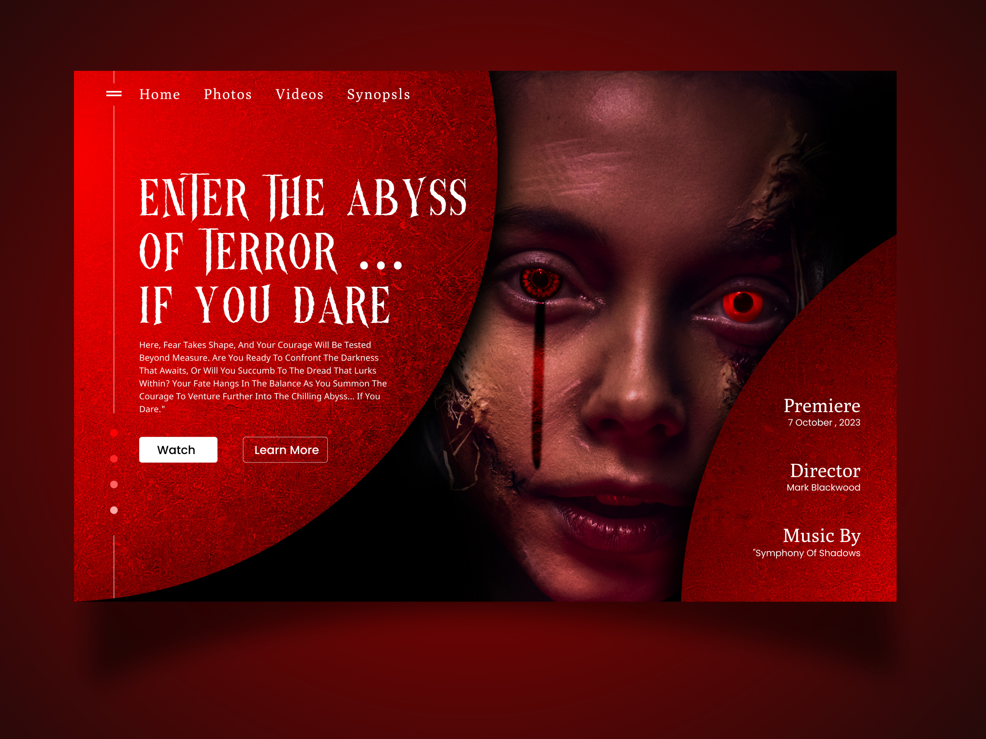 Movie Streaming UI branding figma graphic design landing page motion graphics movie saeculum solutions ui web design website