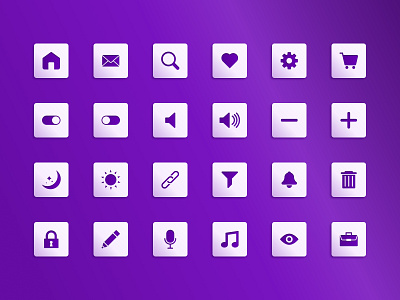 User Interface Flat Icon Set app desktop flat graphic design icon icon set logo mobile ui vector