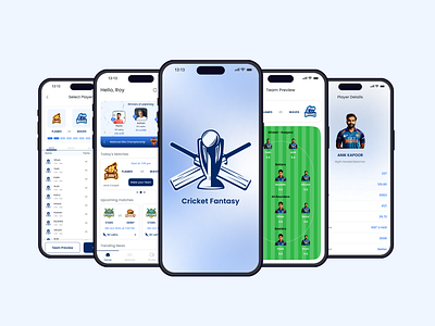 Cricket Fantasy app animation circketlover cricketfan cricketfantasyapp cricketworldcup cwc cwc23 cwcindia fantasyapp fortheloveofcricket ui uidesign uiux ux uxmagic