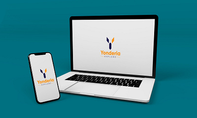 Concept : - Yonderia - Logo Design (Unused / Available For Sale branding business logo clothing creative logo graphic design logo markiting logo y latter
