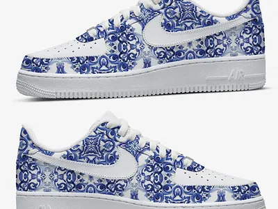 Amalfi pattern design for Nike branding design graphic design illustration illustrator rendering visualization