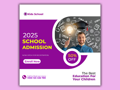 Education banner design designing graphic design illustration logo photoshop ui vector