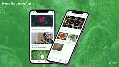 Case Study: Home Gardening App adobe xd app app design casestudy design figma ui uiux userexperience ux uxcasestudy uxdesign