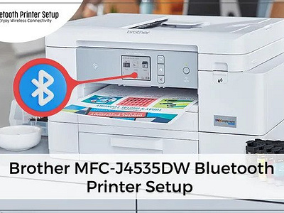 Brother MFC-J4535DW Bluetooth Printer Setup brother mfc j4535dw printer brother printer setup