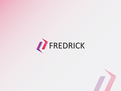 Fredrick custom logo fredrick logo futuristic logo logofolio modern logo software logo tech logo technology logo
