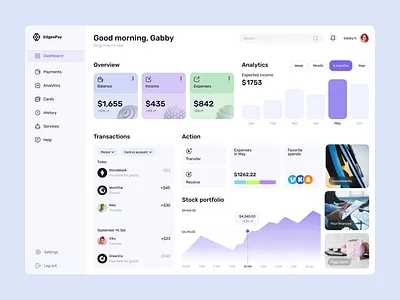 Personal Finance Web App Concept design finance financial web app ui web web app web application