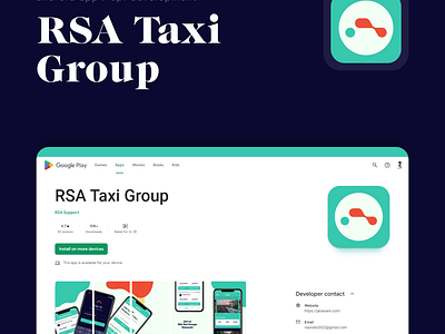 Another successful project completed by Jaraware! 🚀 application jaraware jarawareinfosoft mobileapp rsa rsataxigroup taxiapp ui uiux ux