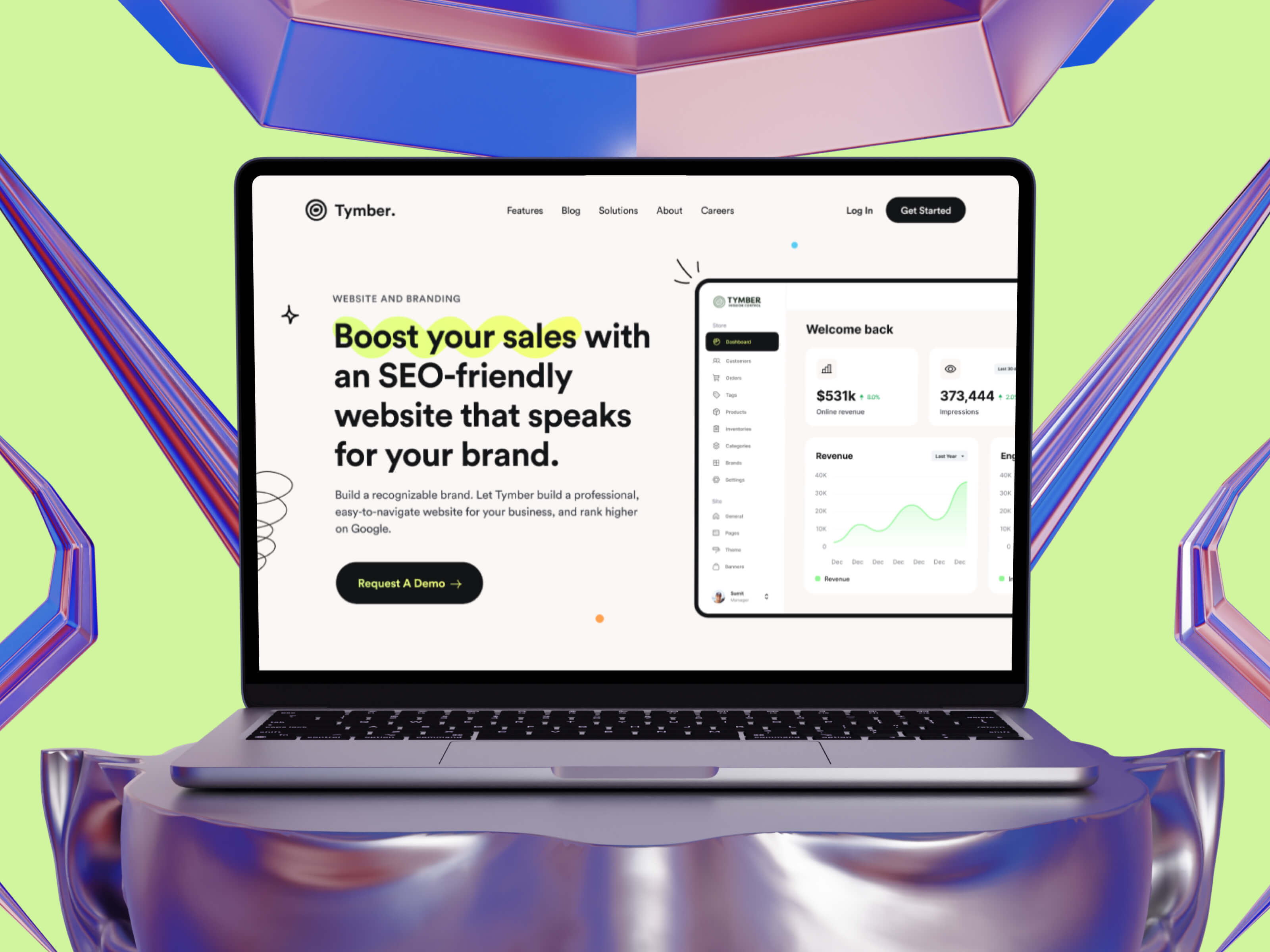 Tymber.io: SaaS Website Revamp (Live) anima conversion rate optimisation homepage marketing website saas saas website web design webflow development website